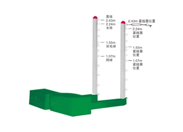 JZ-1418 移動(dòng)式排羽網(wǎng)三用柱